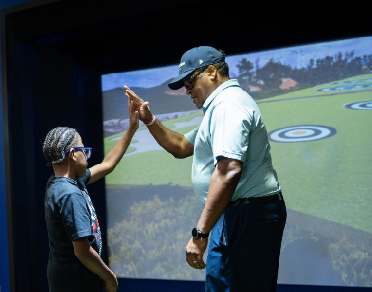 Brooks Rehab Simulator Ron and Kid